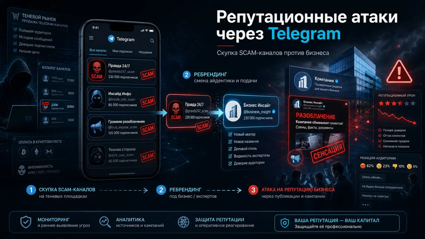Обнаружили новую схему репутационных атак на бизнес | Сетка — социальная сеть от hh.ru