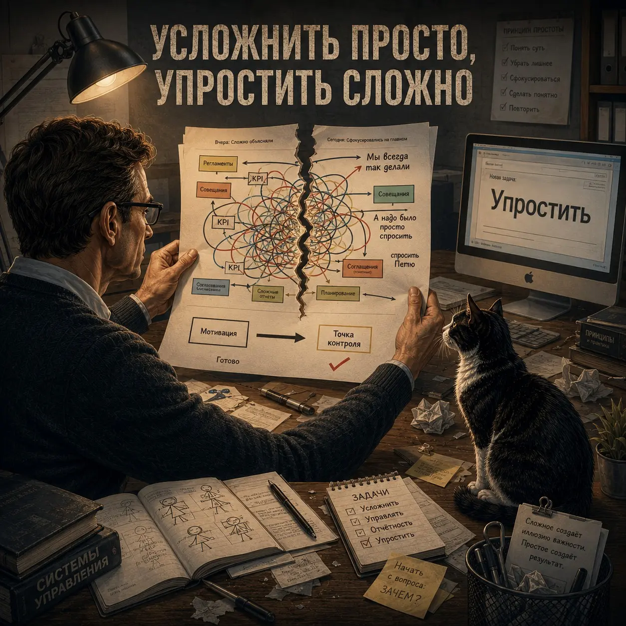 Упростить сложно, усложнить просто | Сетка — социальная сеть от hh.ru