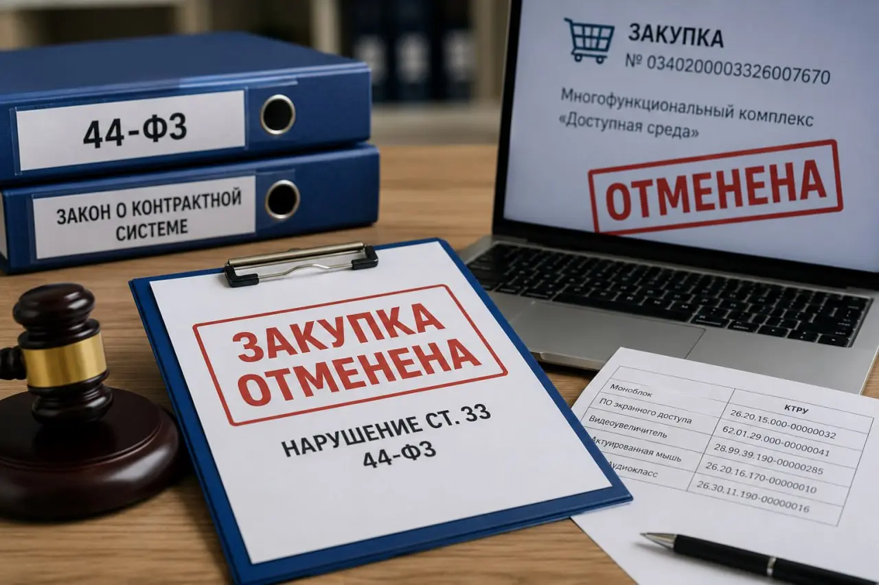 Под одну модель нельзя: УФАС отменило закупку комплекса «Доступная среда» ⚖️
Кировский многопрофильный техникум закупал многофункциональный комплекс для людей с нарушениями ОДА, слабовидящих и слабосл... | Сетка — социальная сеть от hh.ru