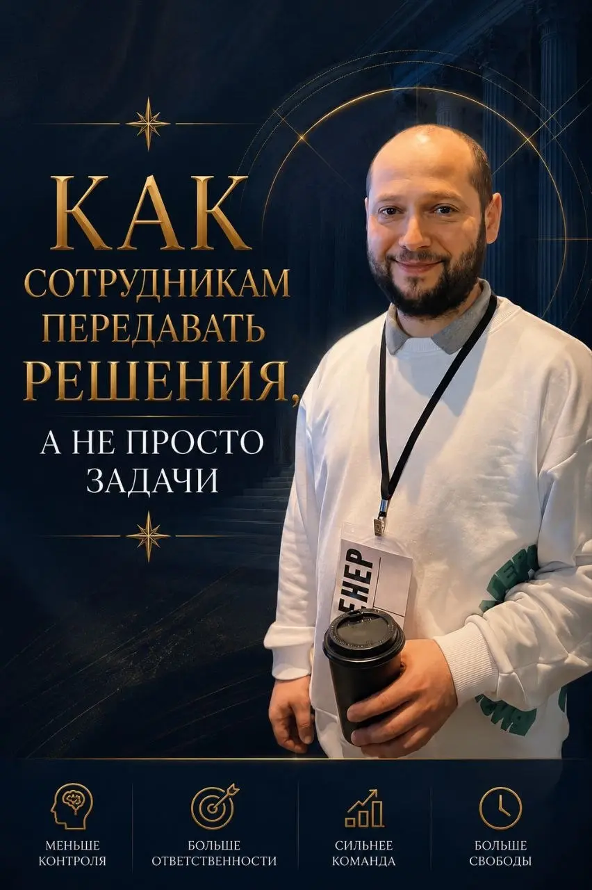 Как сотрудникам передавать решения, а не просто задачи ➡️ разбираем в Канале АКАДЕМИИ ЭОН.
В этом посте были ссылки, но мы их удалили по правилам Сетки | Сетка — социальная сеть от hh.ru