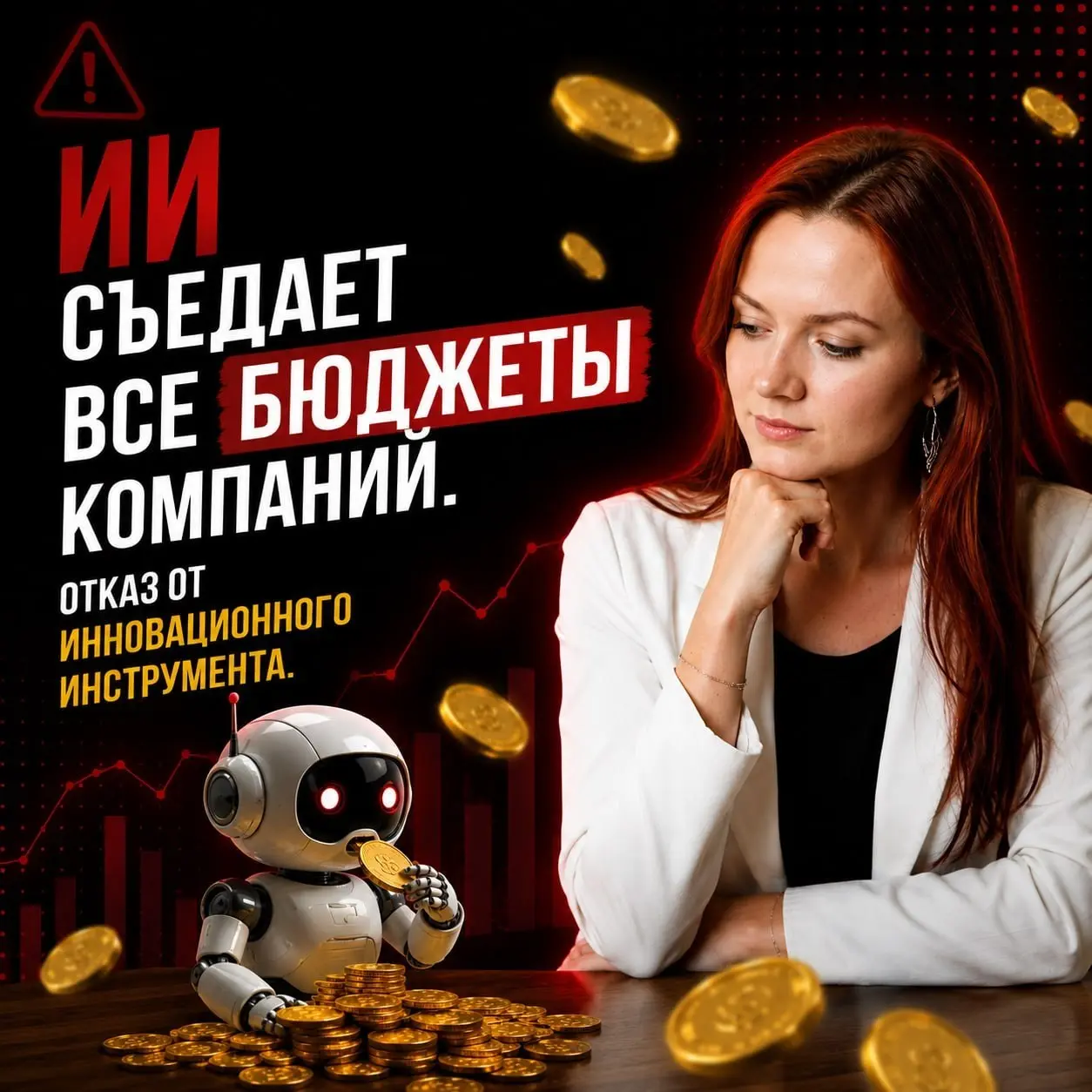 ИИ съедает все бюджеты компаний. Отказ от инновационного инструмента.
В 2026 году мы наблюдаем парадоксальную картину | Сетка — социальная сеть от hh.ru