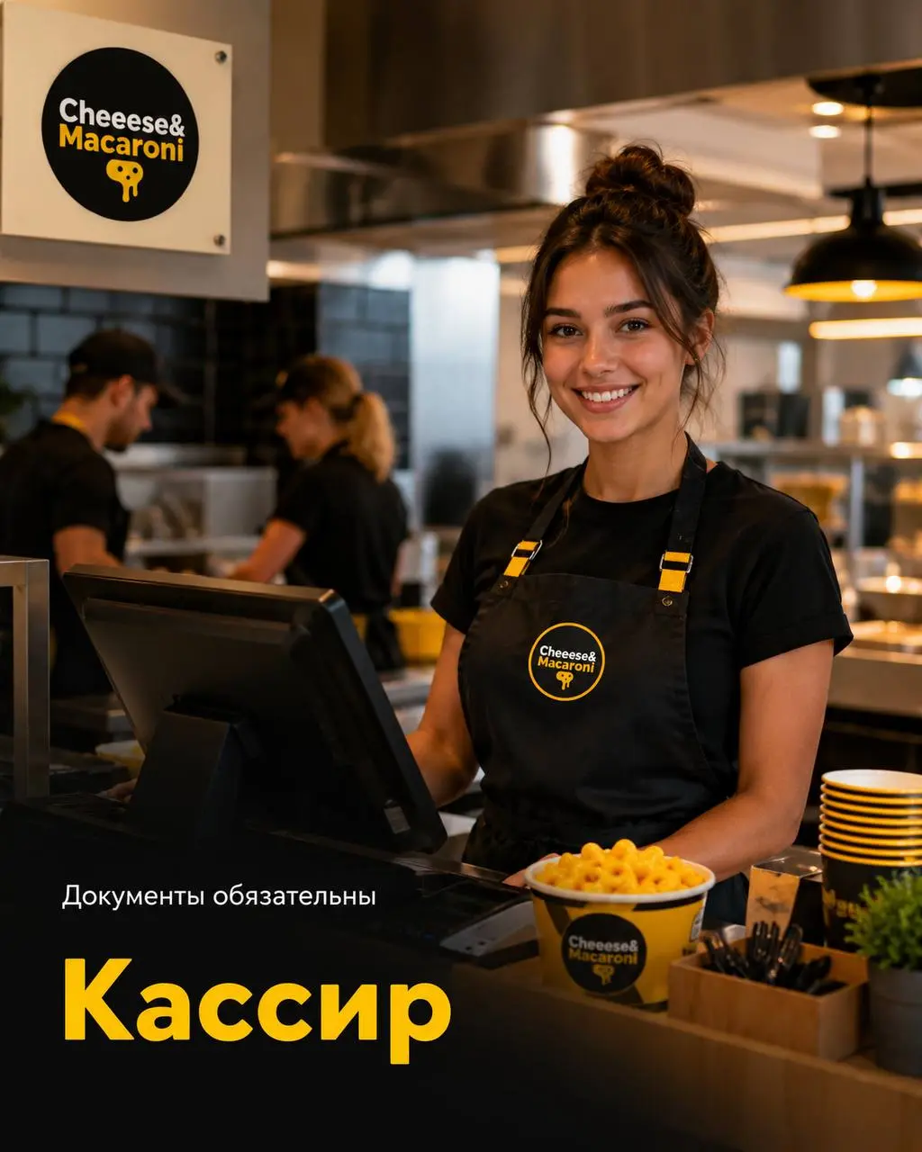 КАССИР
От 4 800₽/смена
корнер американской кухни
• Москва, м. Юго-Западная
• Рестораны/Кафе
• +79671907491
Полное описание вакансии размещено в Телеграм и Макс | Сетка — социальная сеть от hh.ru