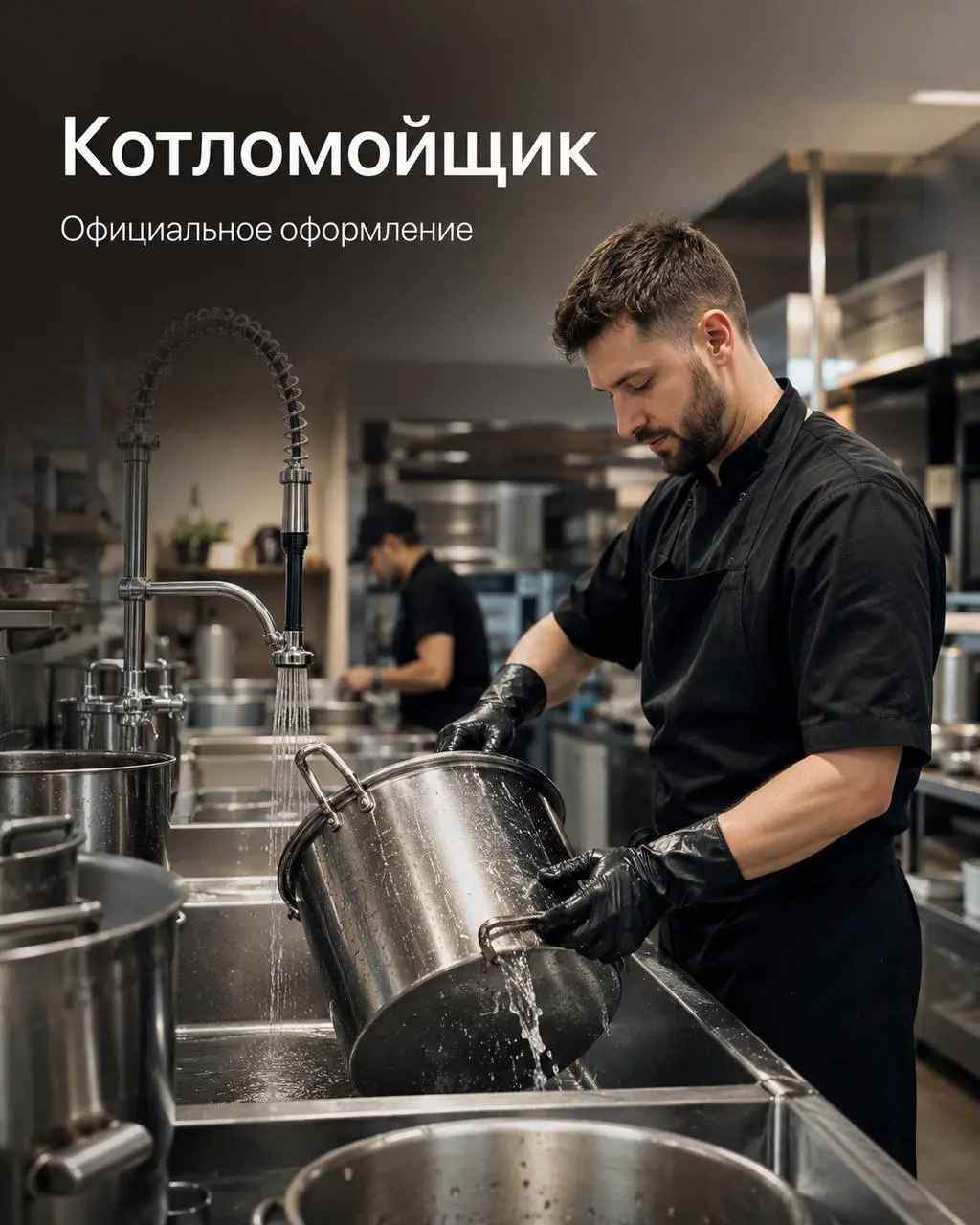 КОТЛОМОЙЩИК
От 4 320₽/смена
Казбек
• Москва, улица 1905 года, дом 2
• Рестораны/Кафе
• +7 977 142 20 49
Полное описание вакансии размещено в Телеграм и Макс | Сетка — социальная сеть от hh.ru