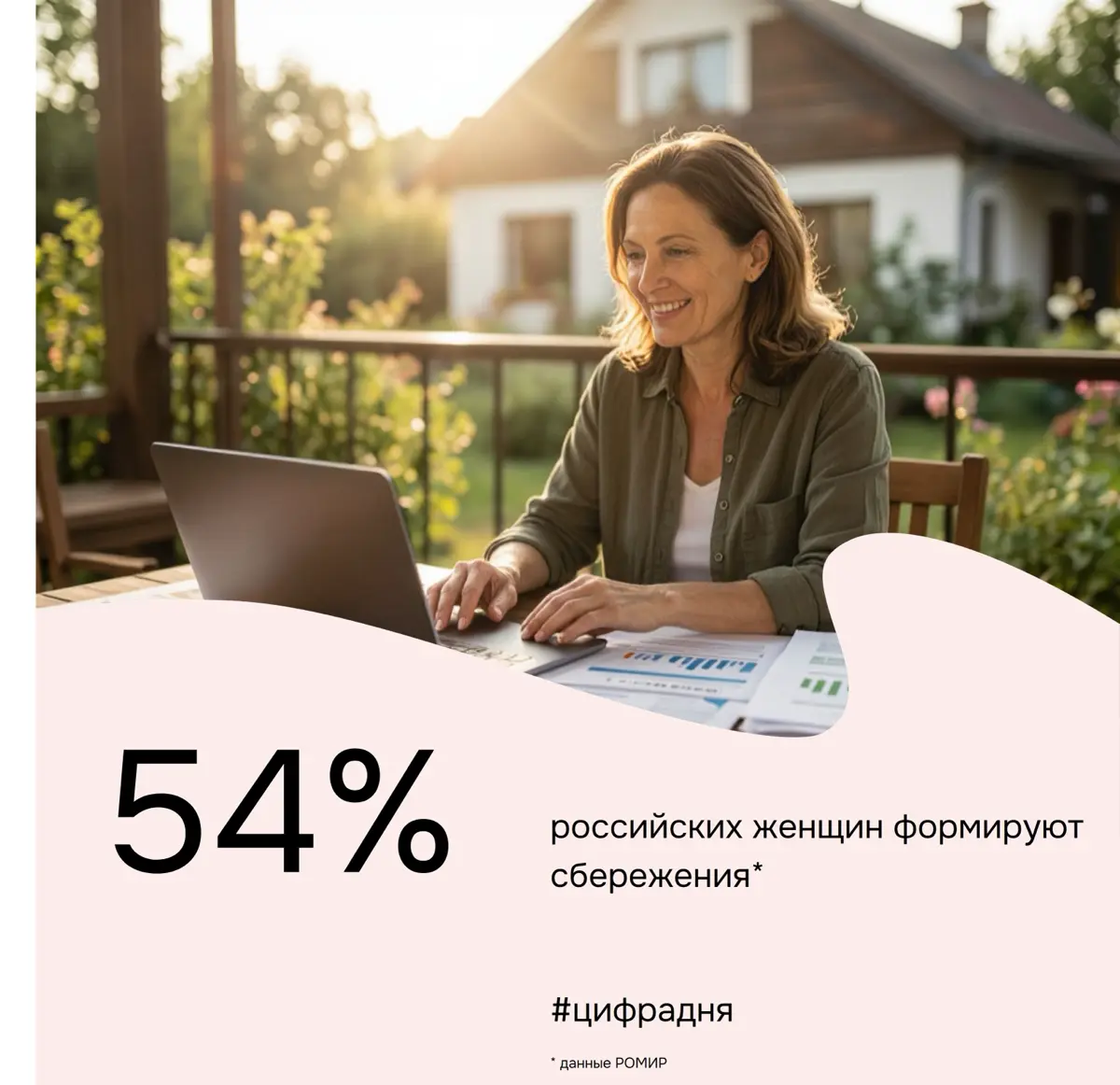 54% женщин в России формируют сбережения | Сетка — социальная сеть от hh.ru