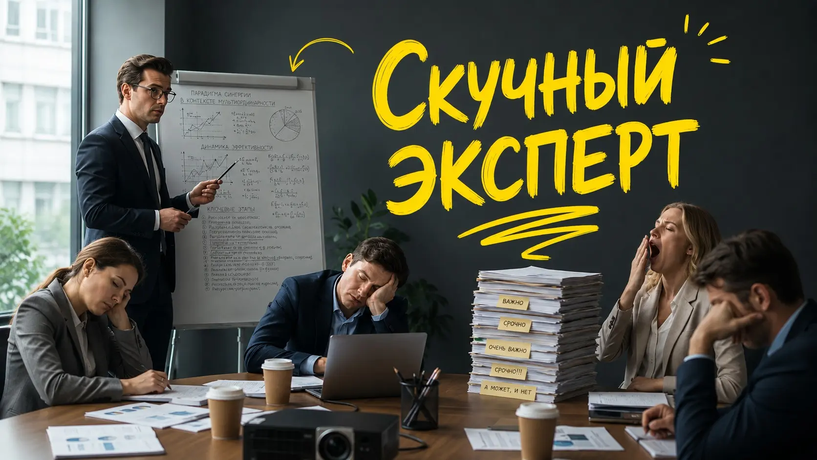 Скучный эксперт: знания есть, а читать невозможно | Сетка — социальная сеть от hh.ru