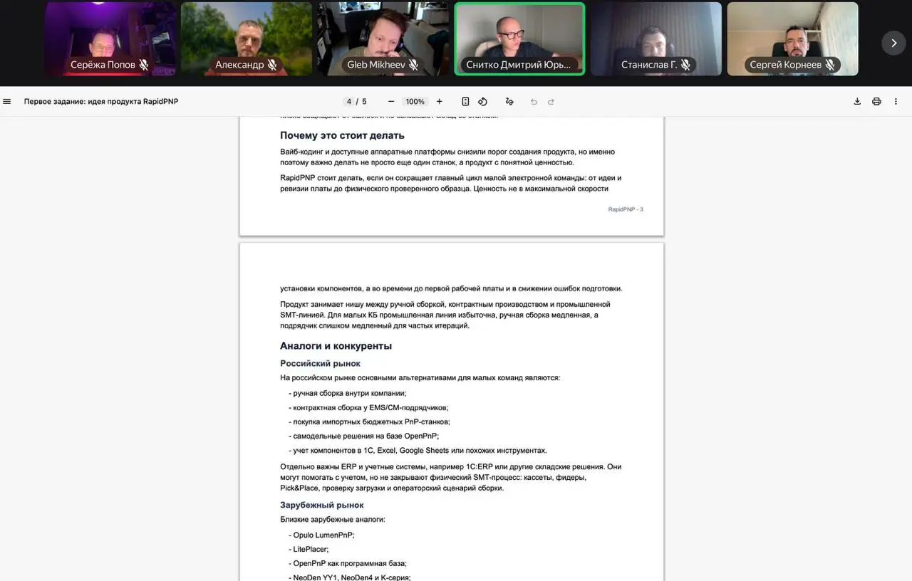 Первая встреча ИИИИИИИнтенсива шла 2 часа 11 минут! Мы посмотрели 14 проектов! | Сетка — социальная сеть от hh.ru