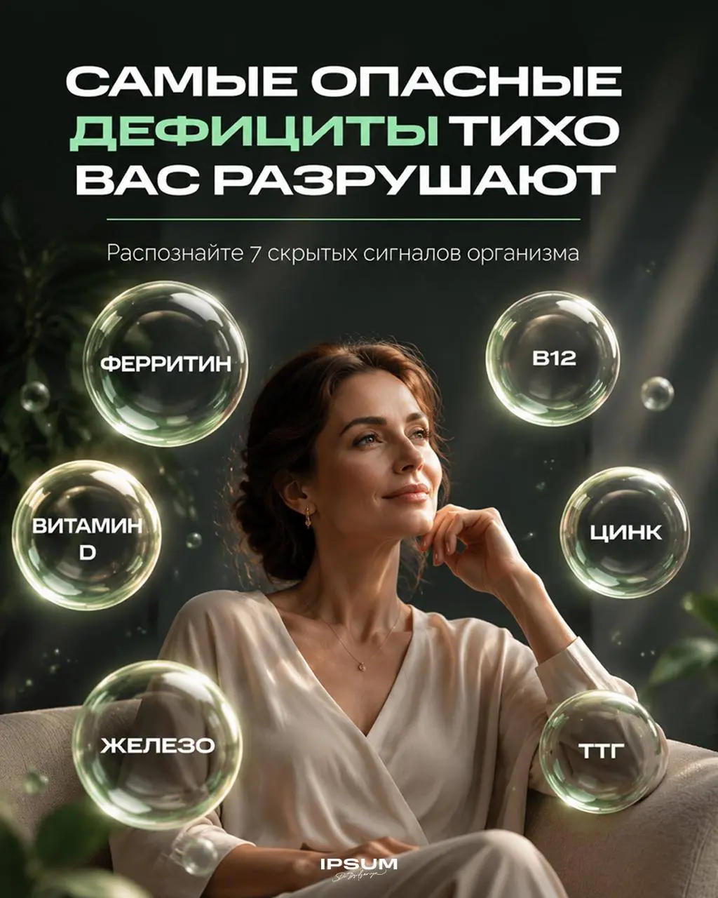 Дефициты, которые организм скрывает годами
Усталость, выпадение волос, туман в голове, тревожность, судороги, частые простуды - это не всегда стресс или возраст | Сетка — социальная сеть от hh.ru