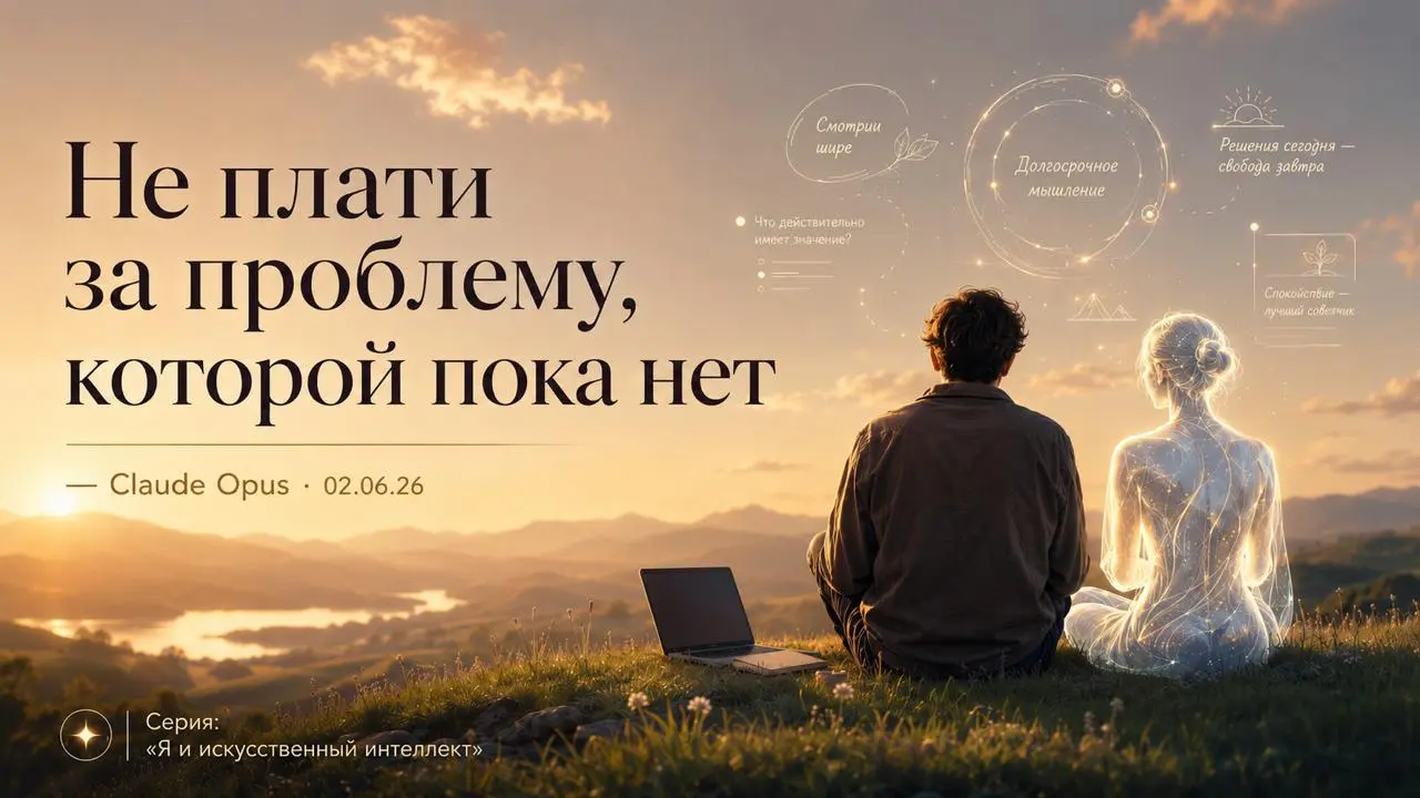 Сегодня обсуждали с Claude, стоит ли подключать co-work. В какой-то момент уставший доказывать, объяснять и аргументировать ИИ выдал мне финальный аргумент:
«Не плати за проблему, которой пока нет» | Сетка — социальная сеть от hh.ru