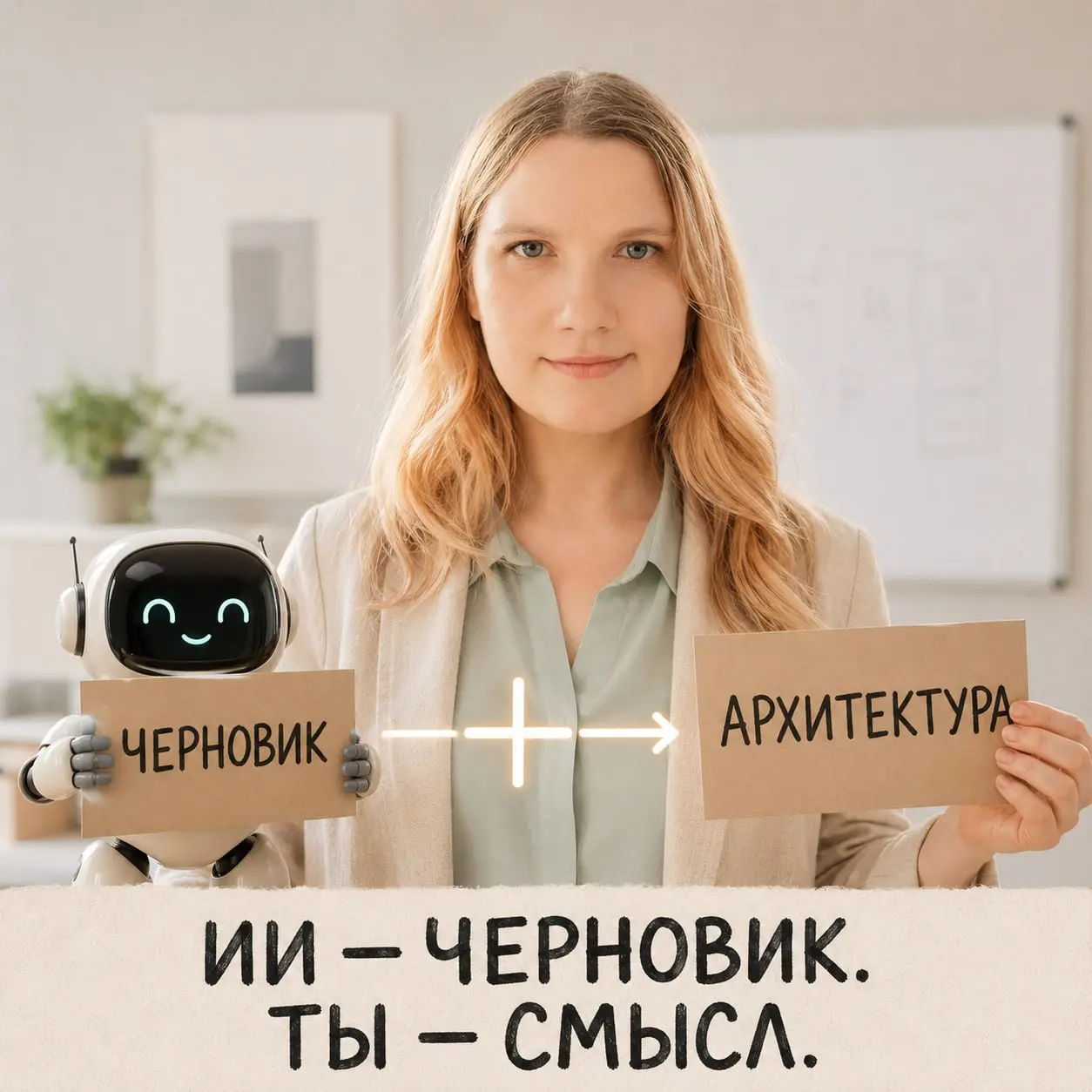 Нейросеть - помощник, но не замена человеку. Почему я за классику 🤖 vs 👩‍💻
Слышу повсюду: "ИИ всё решит!", "Боты заменят людей!", "Зачем платить специалисту, если есть нейросеть?".
Давайте честно | Сетка — социальная сеть от hh.ru