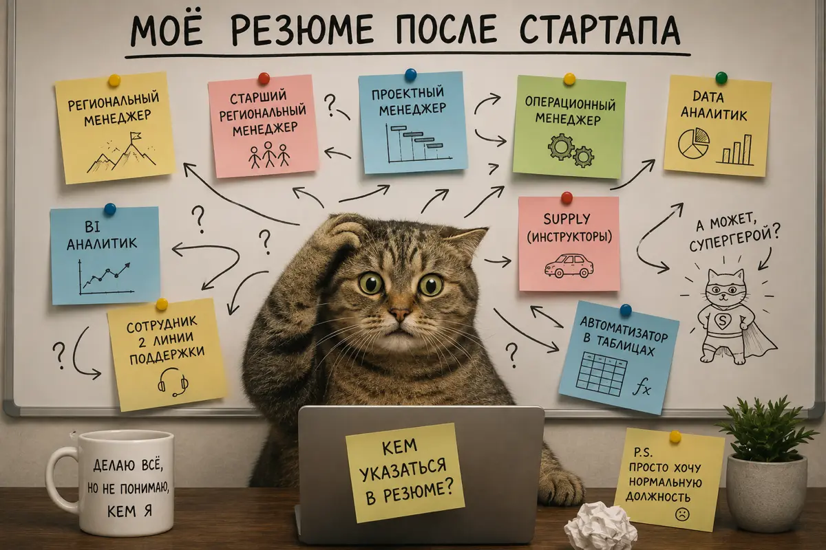 Я вышел из стартапа и не могу ответить на вопрос: кто я? | Сетка — социальная сеть от hh.ru