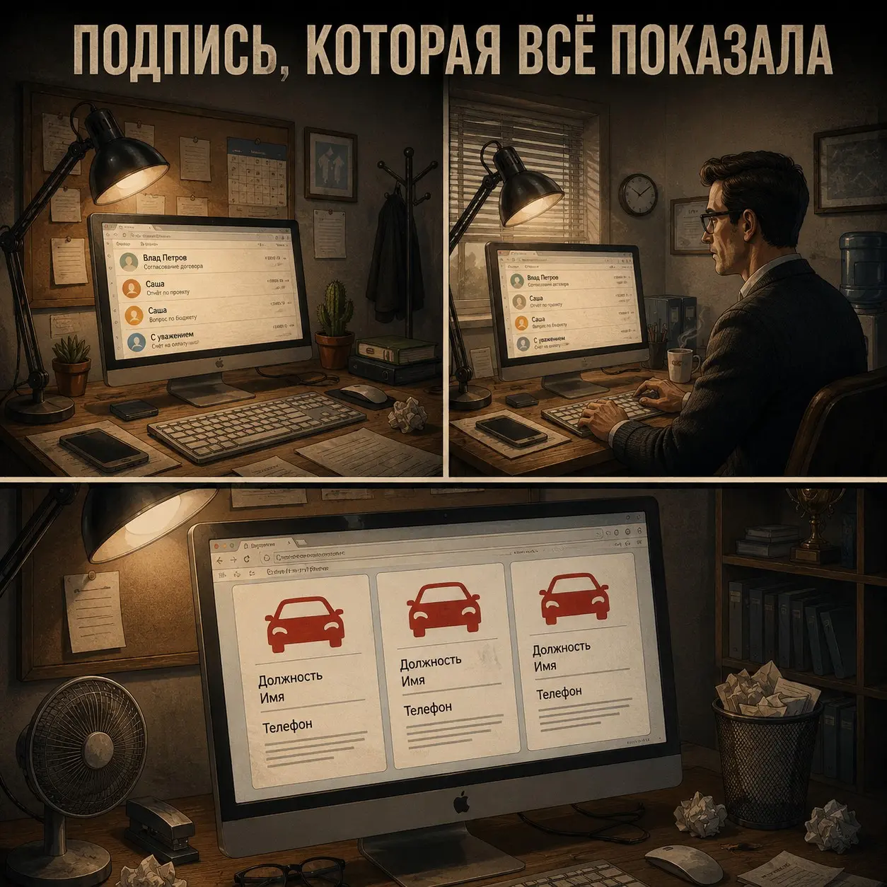 Подпись, которая всё показала | Сетка — социальная сеть от hh.ru