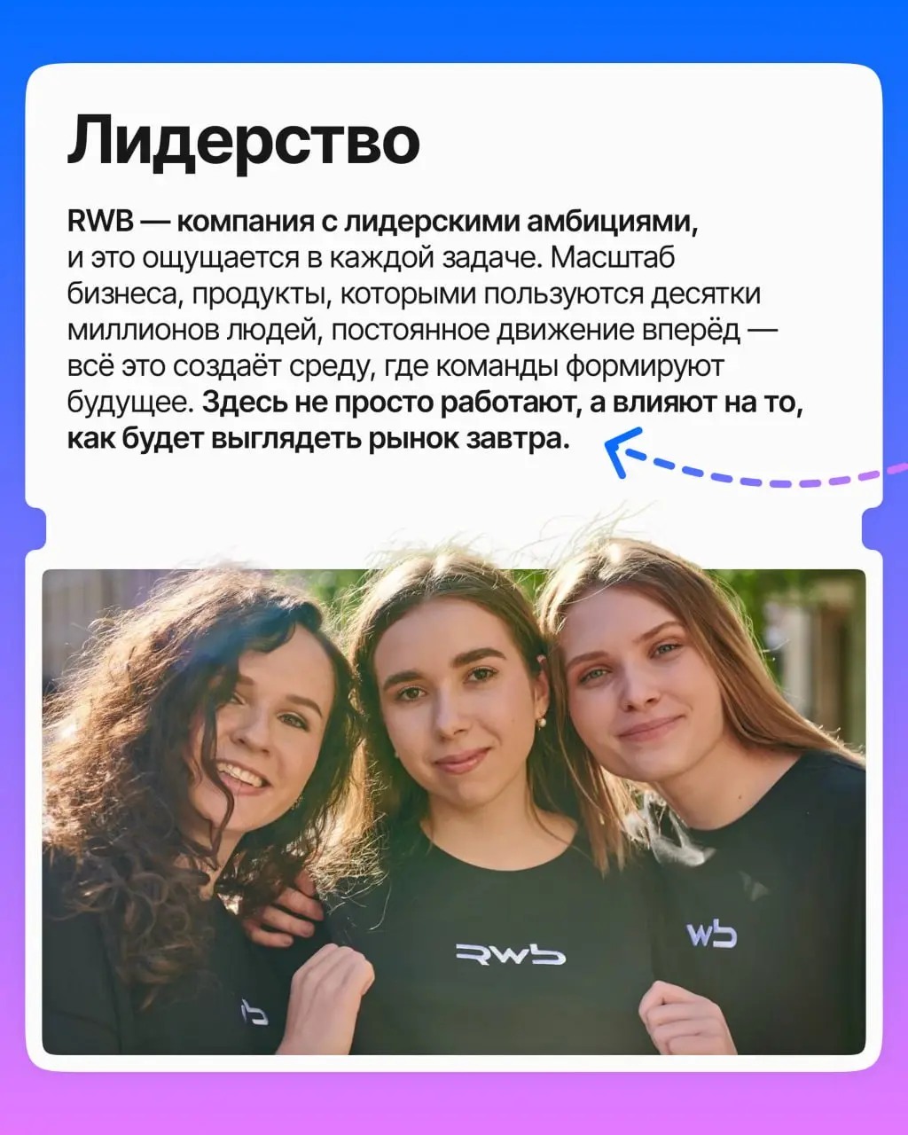 RWB (Wildberries & Russ) — один из крупнейших технологических работодателей в России | Сетка — социальная сеть от hh.ru
