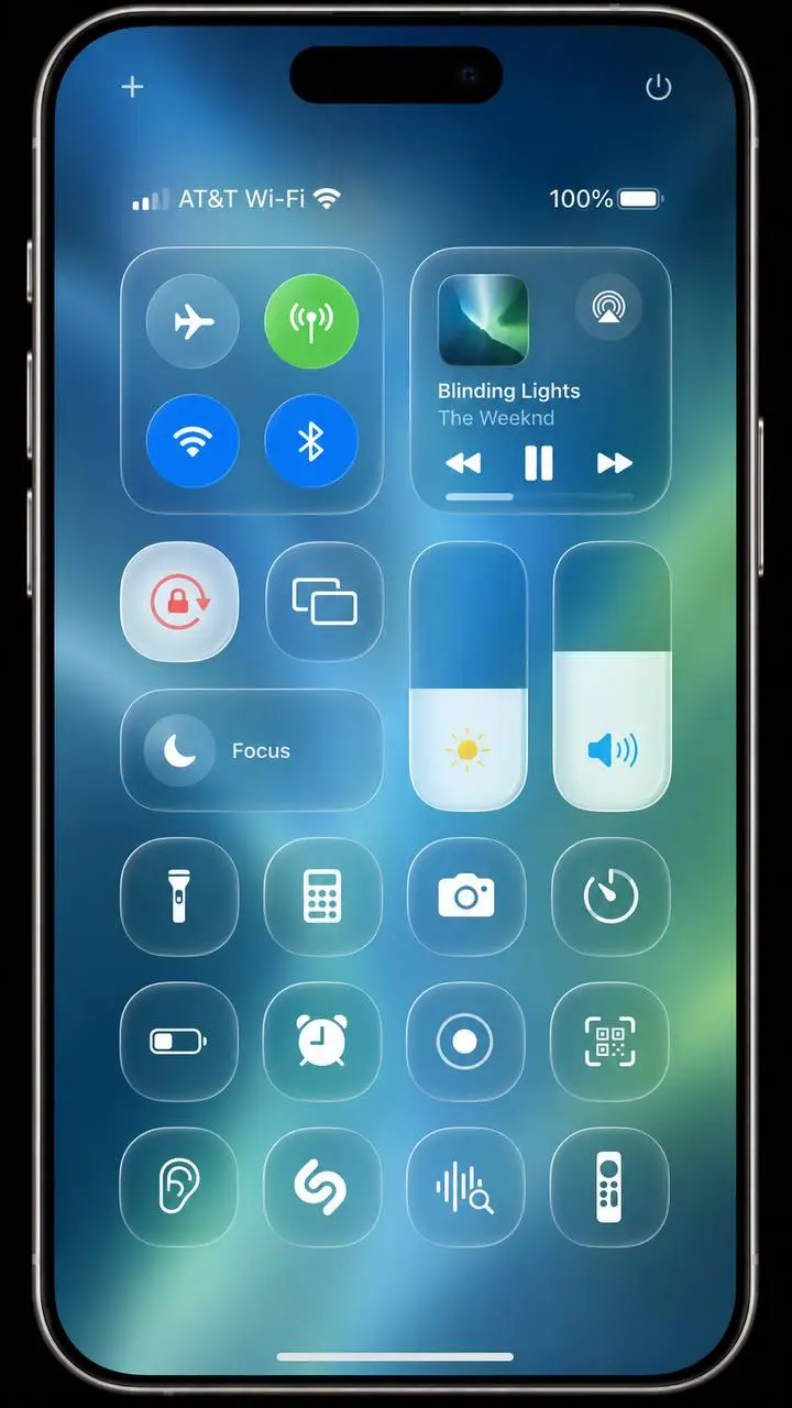 Сгенерировал стеклянный интерфейс iOS для олдов) | Сетка — социальная сеть от hh.ru