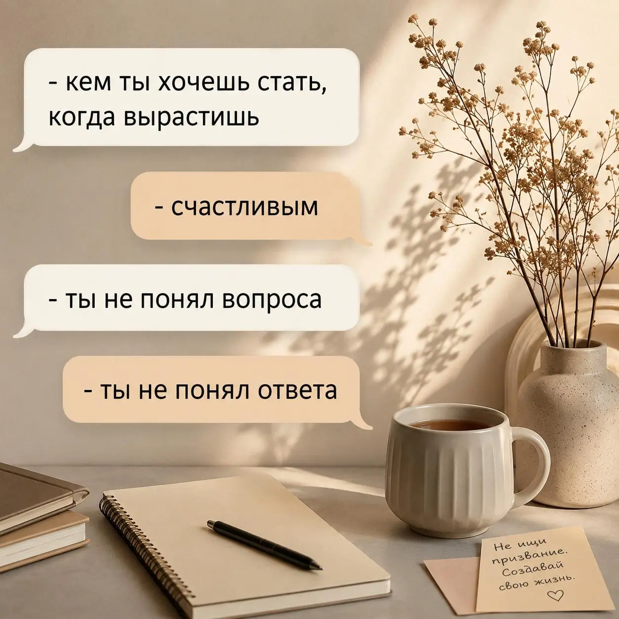 Есть вопрос, который я почти никогда не задаю на консультации
• Кем вы хотите стать?
И подростки, и взрослые обычно ждут именно этого вопроса | Сетка — социальная сеть от hh.ru