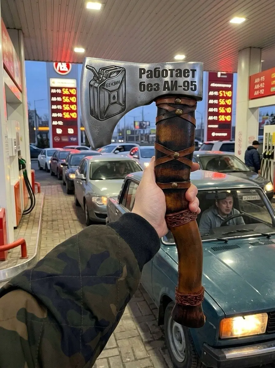 «Работает без АИ-95». 🪓 Для тех, кто хочет выделяться в очереди на АЗС 😁
Тест-драйв проходит в лесу.
Расход топлива - ноль.
Расход калорий - зависит от настроения | Сетка — социальная сеть от hh.ru