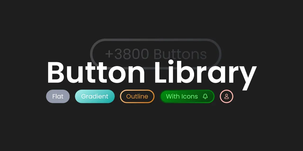 Button Library — большой набор шаблонов различных кнопочек для Figma. | Сетка — социальная сеть от hh.ru