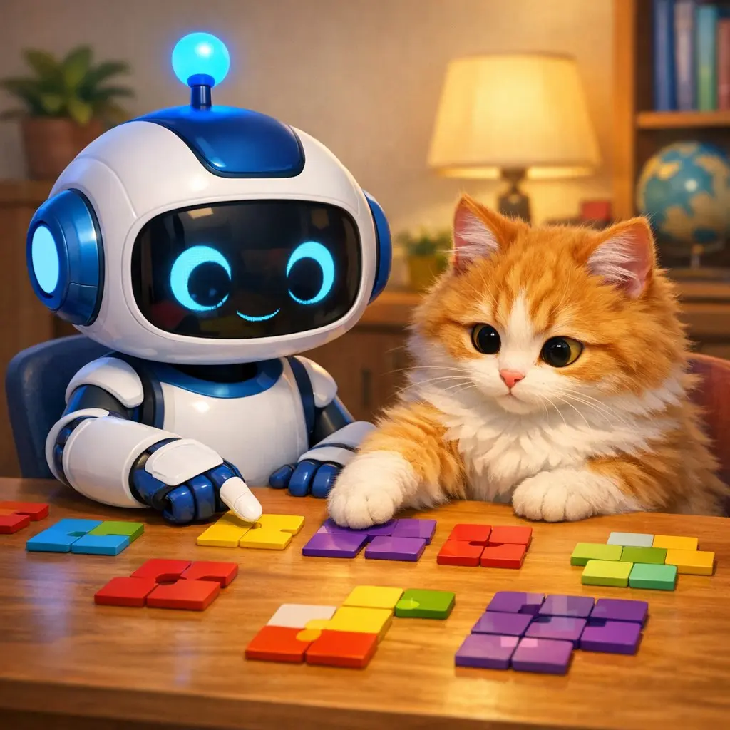ИИ уже рядом 🤖
Представьте робота-помощника, который не «думает как человек», а учится замечать закономерности: если котик часто спит на клавиатуре, он предскажет, где искать шерсть | Сетка — социальная сеть от hh.ru