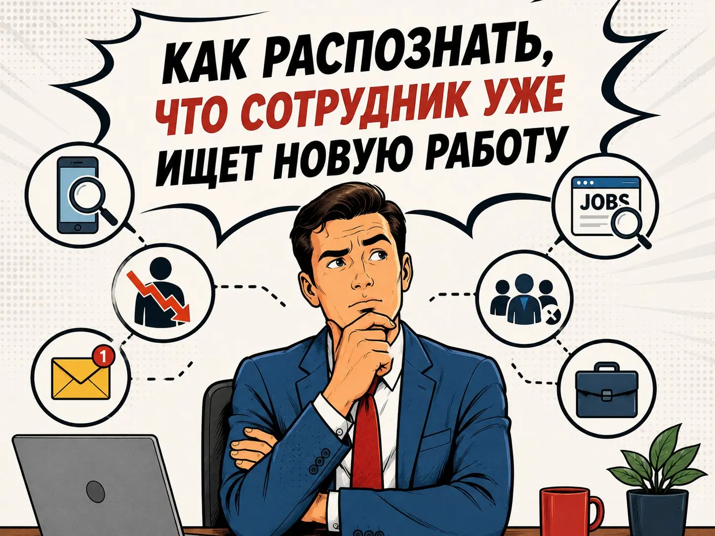 Как распознать что сотрудник уже ищет новую работу | Сетка — социальная сеть от hh.ru