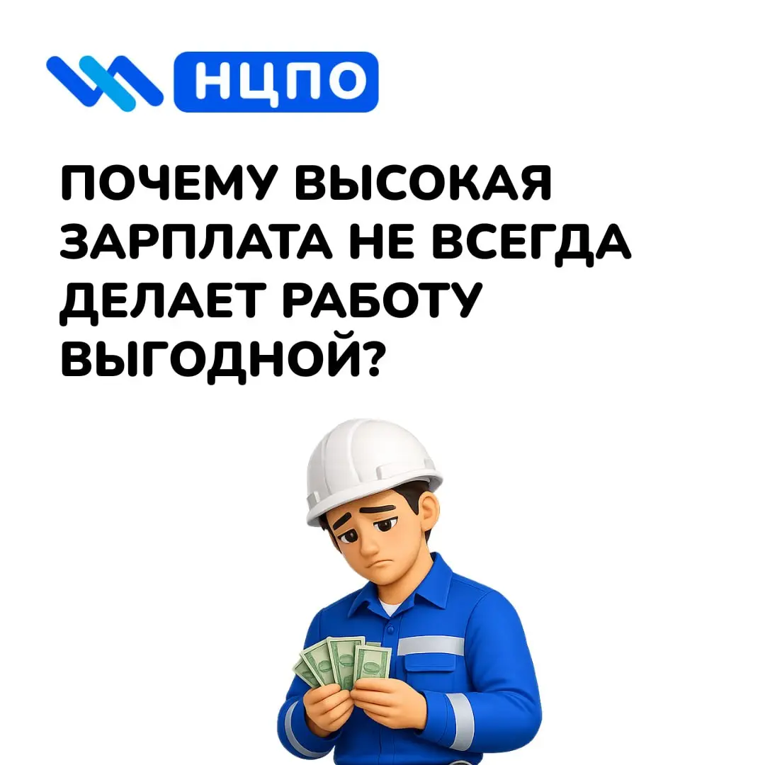 💰 Почему высокая зарплата не всегда выгодна?
Цифра в вакансии может выглядеть привлекательно, но важно понять, сколько вы реально получите за свои силы, время и нагрузку | Сетка — социальная сеть от hh.ru