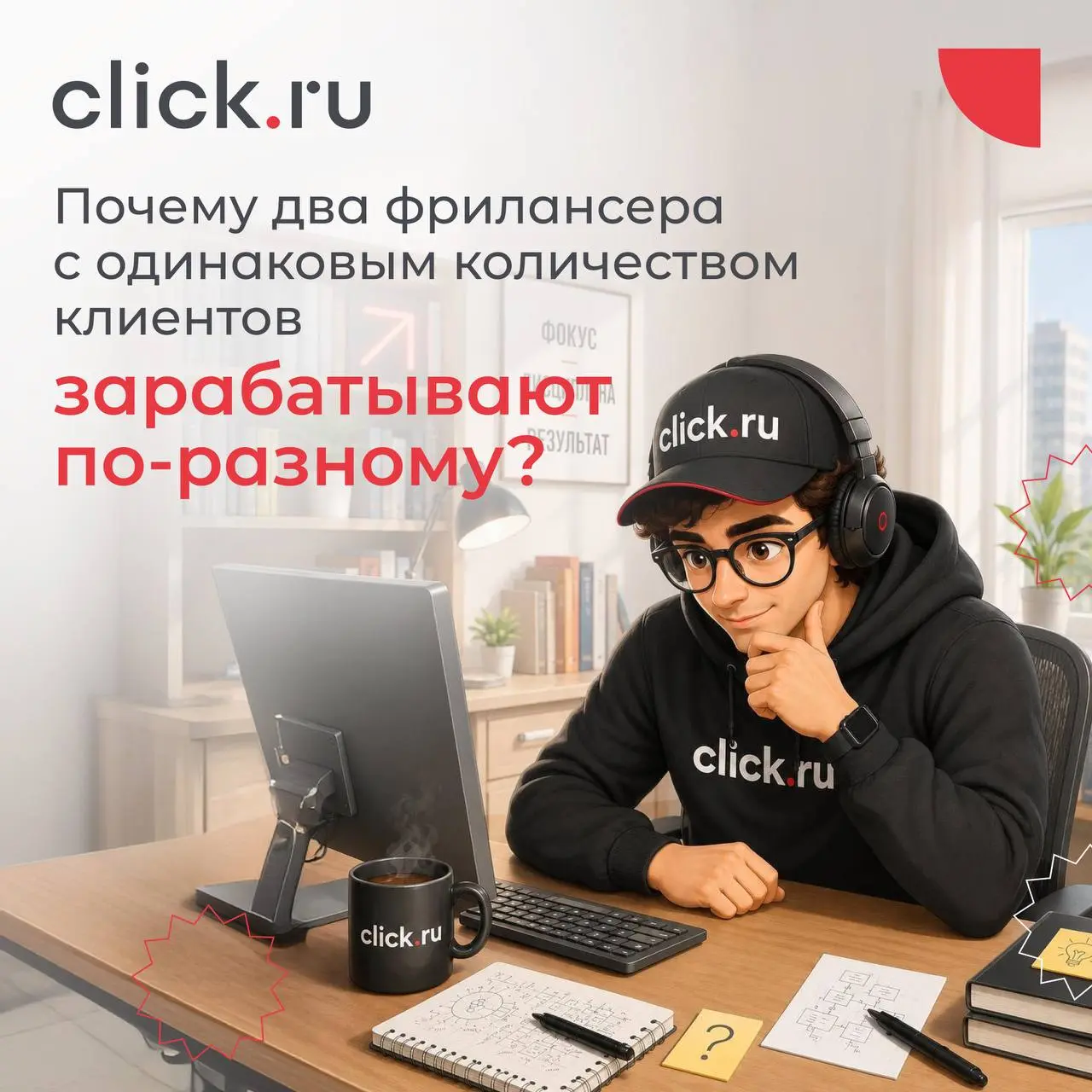 😒Почему два фрилансера с одинаковым количеством клиентов зарабатывают по-разному?
Когда я анализировал рынок, заметил интересную закономерность | Сетка — социальная сеть от hh.ru