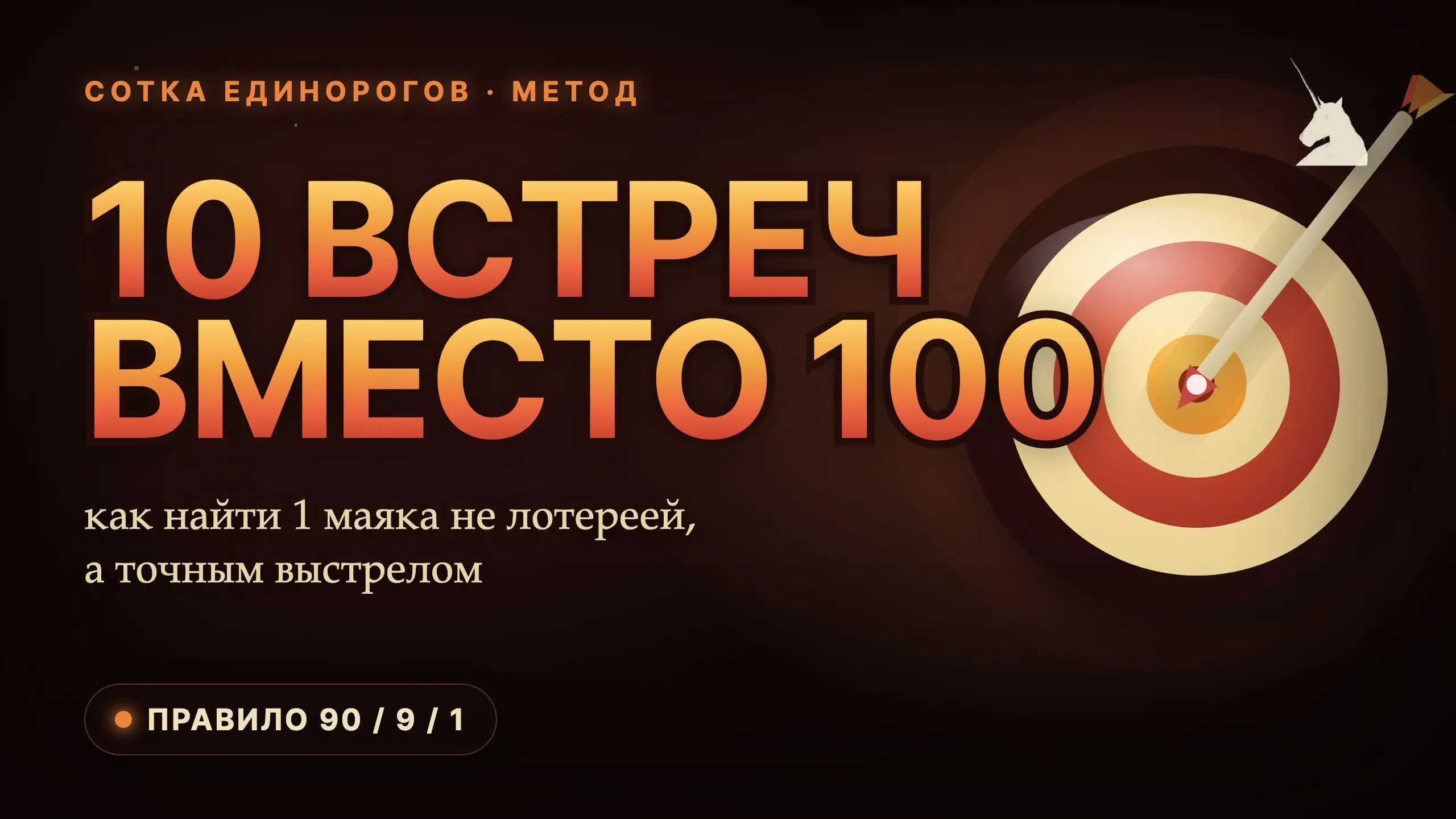 🎯 10 встреч вместо 100: сколько нужно, чтобы найти 1 маяка
Частый вопрос: сколько встреч провести, чтобы найти хотя бы один действительно полезный контакт в долгую — 10, 30, 100?
Зависит от подхода | Сетка — социальная сеть от hh.ru