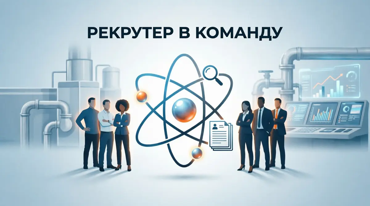 Рекрутер в структуру ядерно-оружейного комплекса Росатом. | Сетка — социальная сеть от hh.ru
