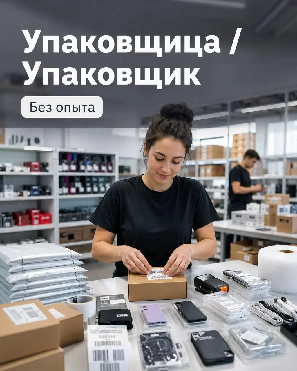УПАКОВЩИЦА/УПАКОВЩИК
2 500₽/смена - 3 500₽/смена
GQbox
• Москва, м. Бутырская, Марьина Роща, Останкино, Савёловская
• Упаковка и фасовка
• @GQboxhr
Полное описание вакансии размещено в Телеграм и Макс | Сетка — социальная сеть от hh.ru