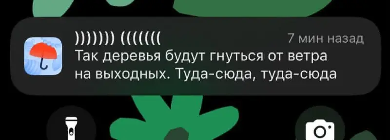 ого, ну может и не умерли ещё пуши как класс — моё уважение Яндекс Погоде) | Сетка — социальная сеть от hh.ru