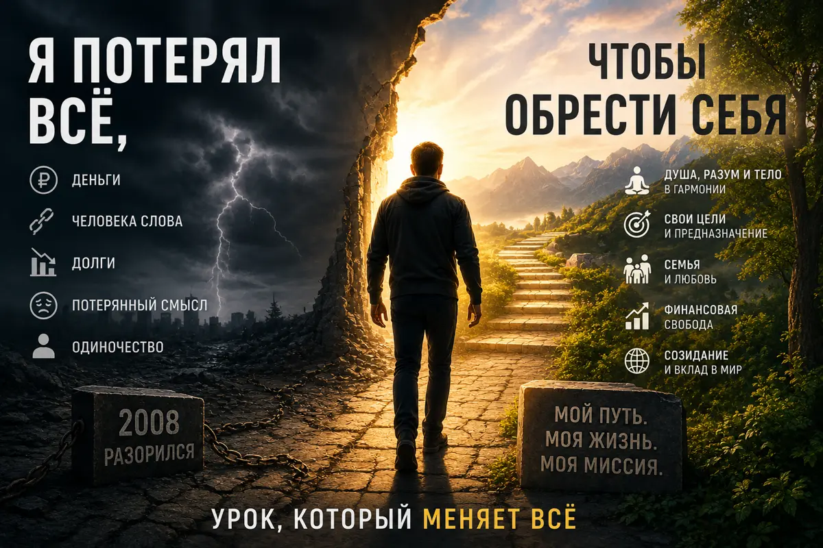 Как я потерял всё, чтобы обрести себя | Сетка — социальная сеть от hh.ru