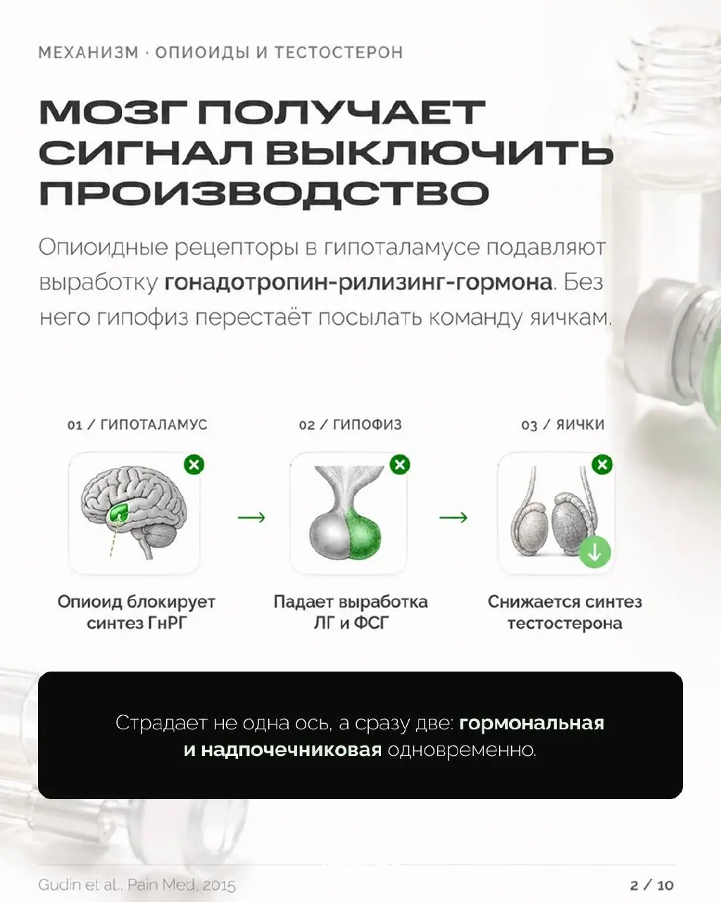 Опиоиды выключают не только боль
Пациенты на длительной опиоидной терапии почти никогда не связывают усталость, снижение либидо или перепады настроения с самими обезболивающими | Сетка — социальная сеть от hh.ru