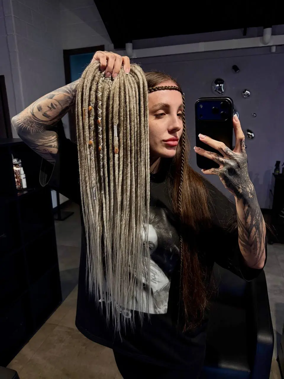 Стоимость 11000₽
Скидка 15% за отзыв 😍
Вес 500г, количество 54 шт, 70 см
Вплетение у нас — у Василисы 4000, у Алины 7000🌹; у Лидии 9000
#дедреды@osikavolosVL | Сетка — социальная сеть от hh.ru