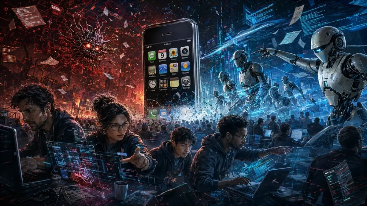 🔥 От первого iPhone до ИИ: эволюция IT с 2010-х до сегодня | Сетка — социальная сеть от hh.ru
