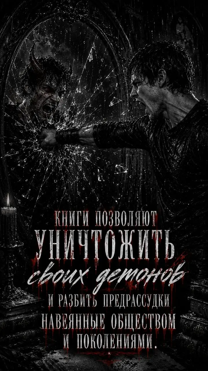 Иногда самые опасные демоны живут не в темноте, а в наших убеждениях, страхах и навязанных обществом рамках | Сетка — социальная сеть от hh.ru