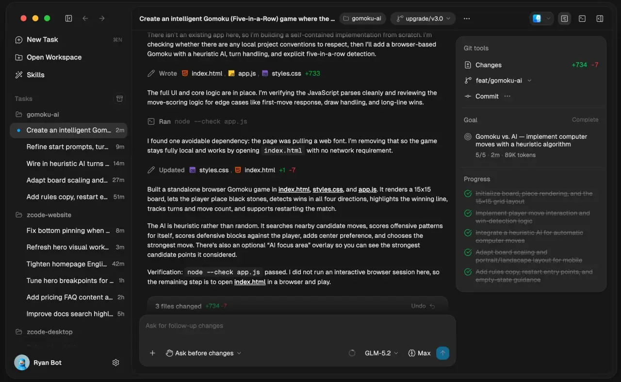 Китайцы наносят удар по Claude Code: разрабы GLM выпустили тулзу ZCode 3 | Сетка — социальная сеть от hh.ru