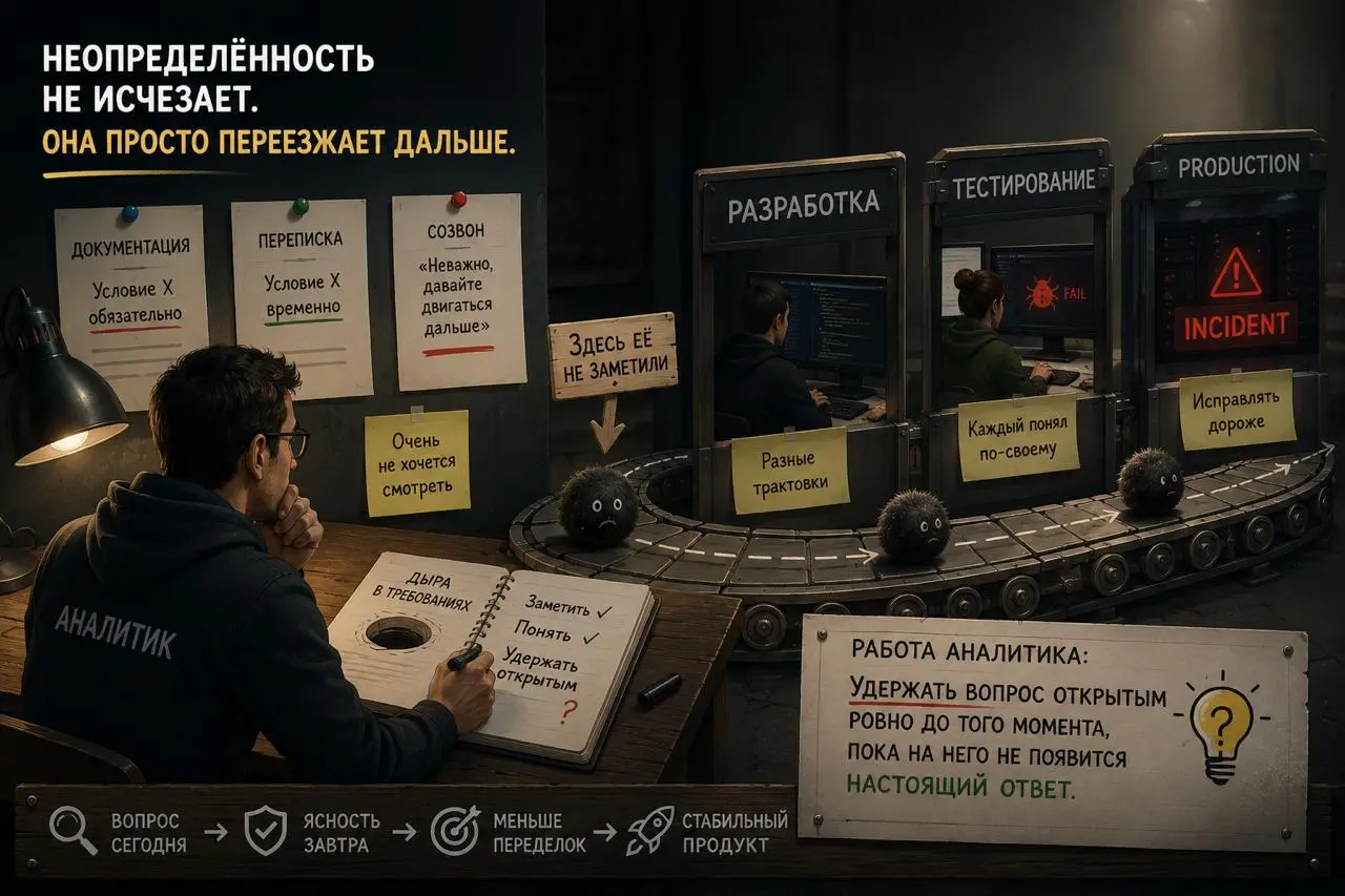 Сегодня нашёл дыру, на которую очень хотелось закрыть глаза.
В одном документе условие было обязательным. В переписке его называли временным | Сетка — социальная сеть от hh.ru