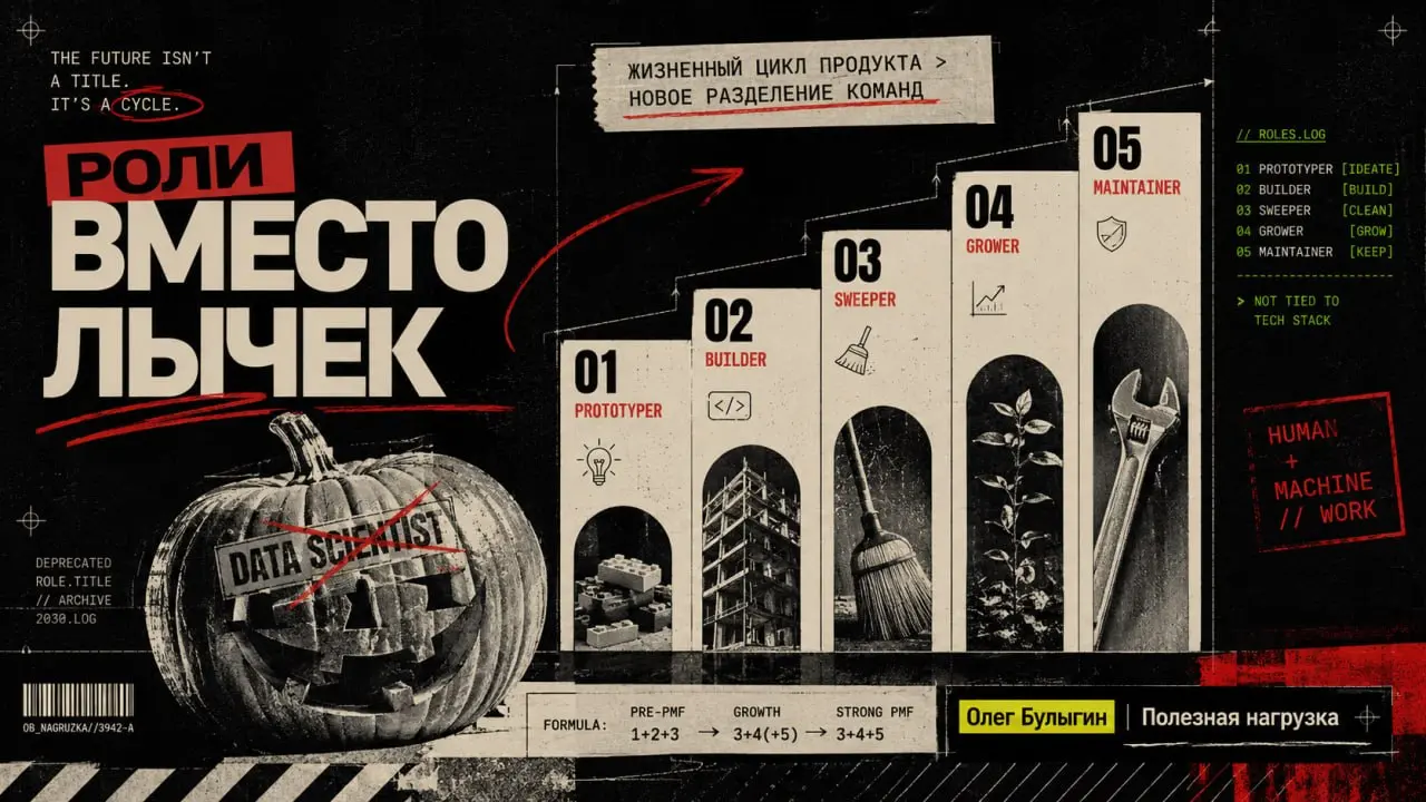 Забудьте про свою лычку в резюме. Скоро она превратится в тыкву 🎃
Наткнулся на отличную мысль от Бориса Черного (создатель Claude Code) | Сетка — социальная сеть от hh.ru