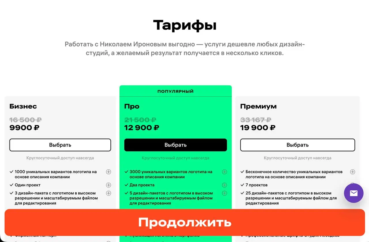 Мне нужен лого и вся обвязка. Но так как я ничего не понимаю в логотипах, планирую заказать у Иронова | Сетка — социальная сеть от hh.ru