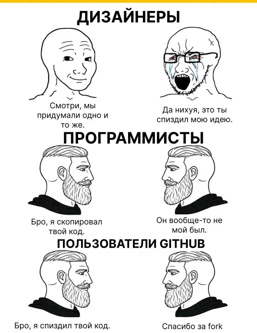 #IT
😂 ПМ 💬 MAX 🛍 Другие каналы
В этом посте были ссылки, но мы их удалили по правилам Сетки | Сетка — социальная сеть от hh.ru