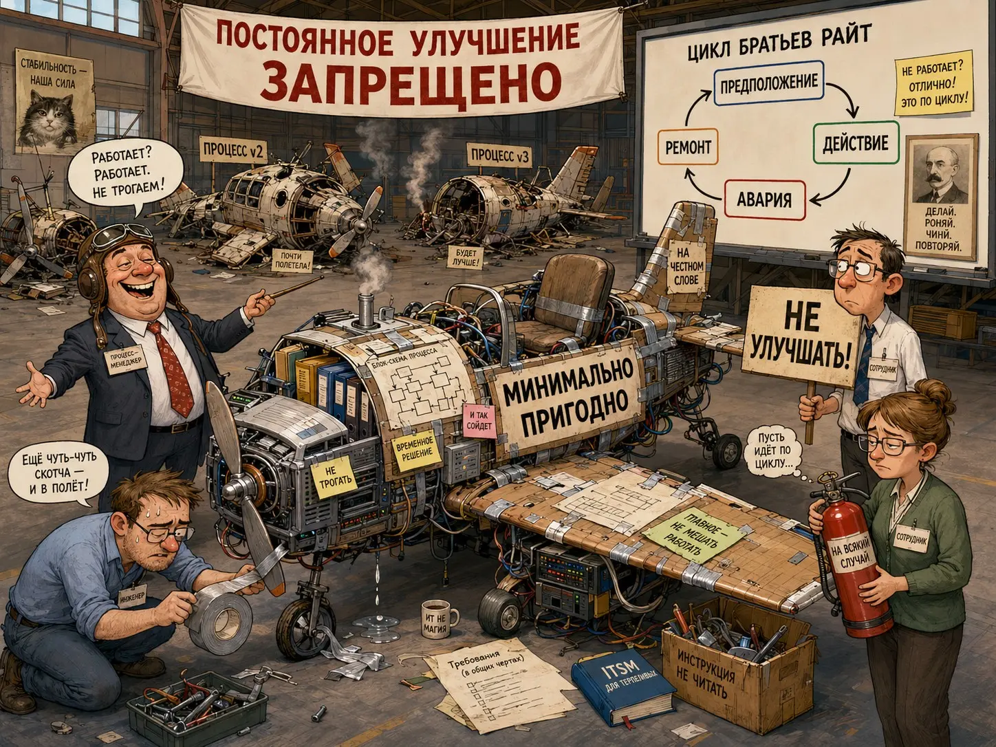 Часть 2. Круги ада ITSM | Сетка — социальная сеть от hh.ru
