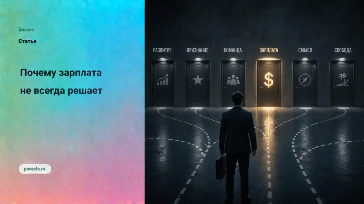 Почему зарплата не всегда решает | Сетка — социальная сеть от hh.ru