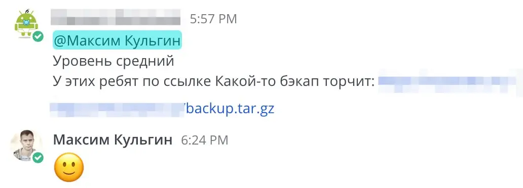 Мне посылают сайты, мы бесплатно проверяем их на уязвимости. Я никогда не буду раскрывать детали; если находим что-то, шлю только в личку заказчику, но иногда попадаются прямо удивительные истории | Сетка — социальная сеть от hh.ru
