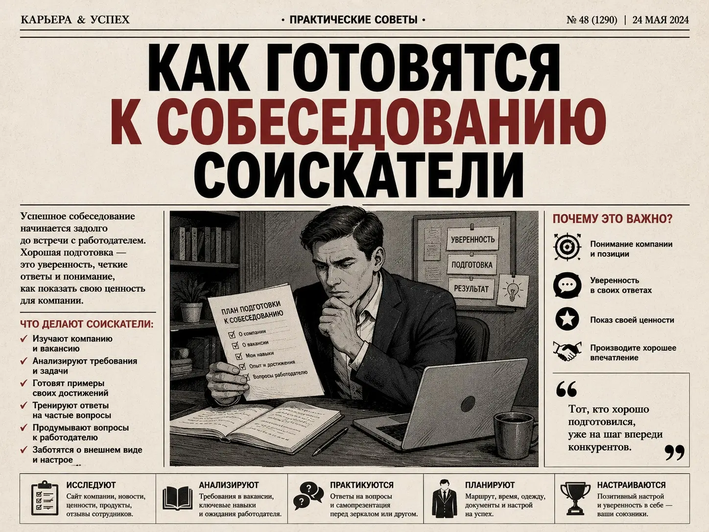 Как готовятся к собеседованию соискатели: инсайды 2026 года | Сетка — социальная сеть от hh.ru