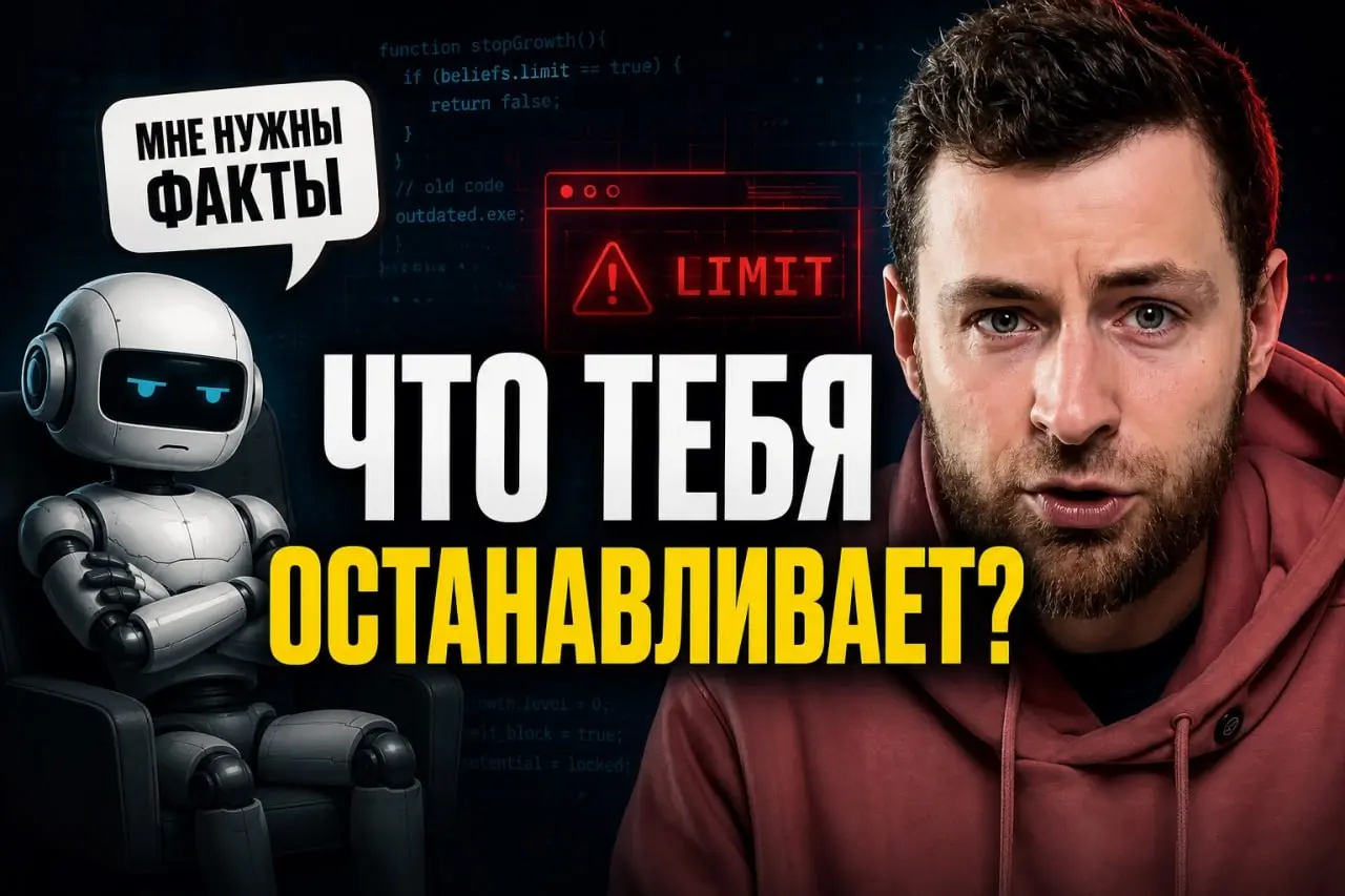 Почему одни люди быстро растут, масштабируют доход, запускают новые проекты и не боятся ошибок, а другие годами стоят на месте?
Часто проблема не в знаниях, не в навыках и не в отсутствии мотивации | Сетка — социальная сеть от hh.ru