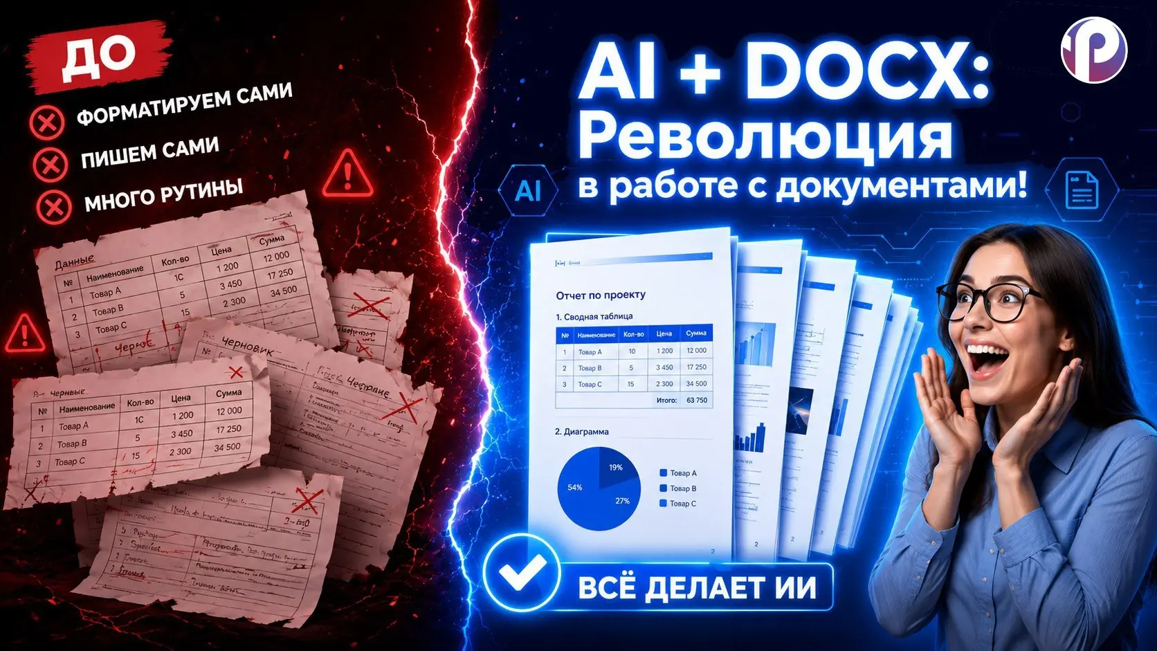 🤯КАК РАБОТАТЬ В РФ С ИИ ДОКУМЕНТАМИ?
ProTalk выпустили приложение на базе 685-й функции, которое превращает работу с DOCX из боли в удовольствие | Сетка — социальная сеть от hh.ru