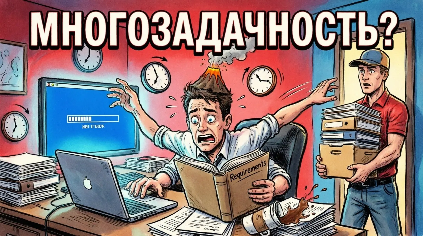 Многозадачность | Сетка — социальная сеть от hh.ru