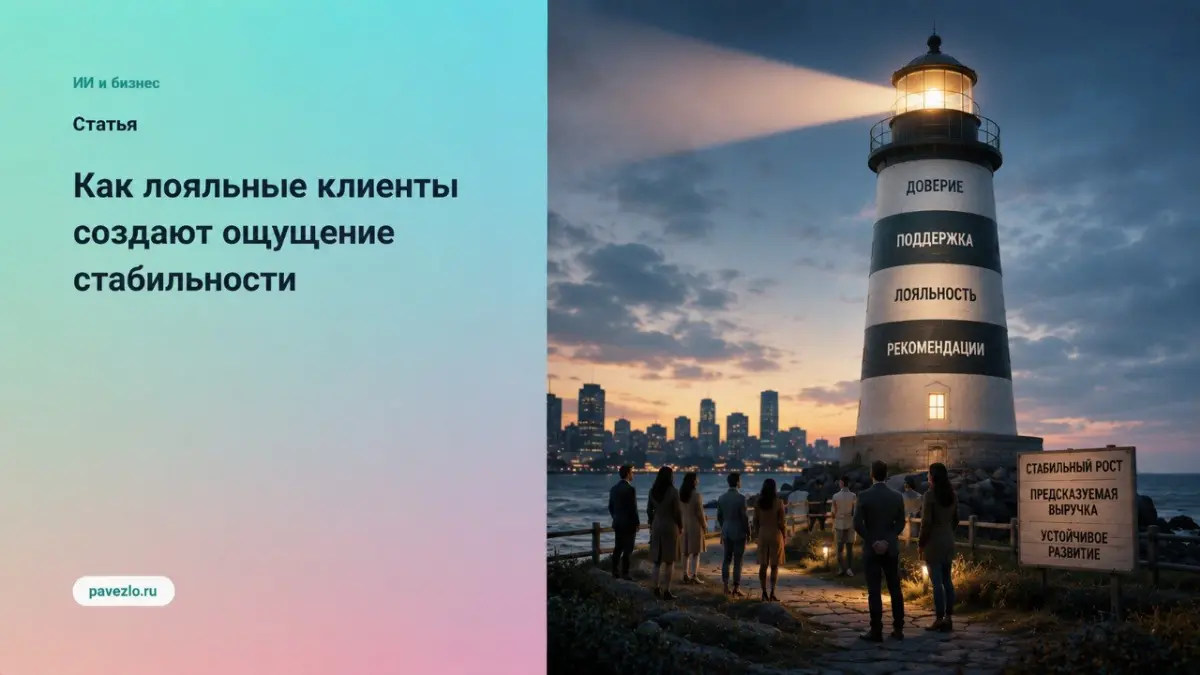 Как лояльные клиенты создают ощущение стабильности | Сетка — социальная сеть от hh.ru