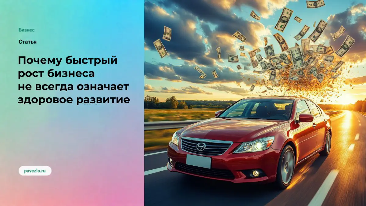 Быстрый рост бизнеса не всегда означает здоровое развитие | Сетка — социальная сеть от hh.ru