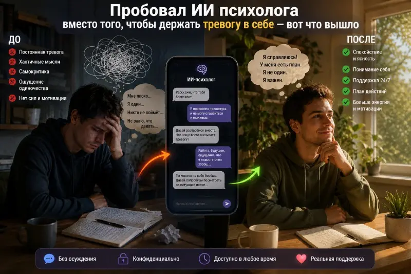 Тестировал ИИ-психолога MindThera две недели | Сетка — социальная сеть от hh.ru