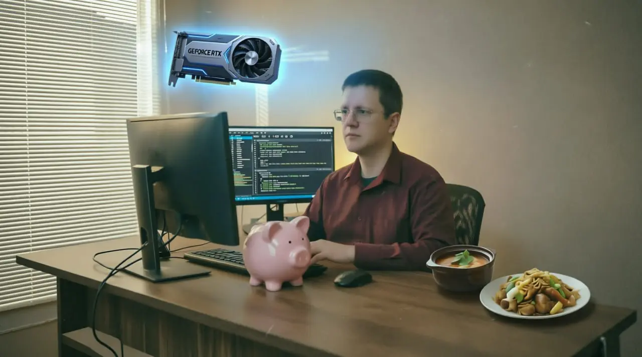 Краудфандинг на ДР: GPU или ужин?
Друзья, подписчики, коллеги и все, кому не всё равно! Сделайте вашего коллегу немного счастливее 🎂
Объявляется краудфандинг на празднование Дня рождения в узком семей... | Сетка — социальная сеть от hh.ru