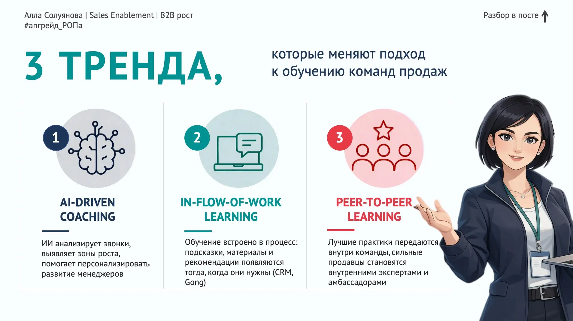 Тренды 2-4: изменения в обучении и развитии отделов продаж | Сетка — социальная сеть от hh.ru